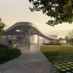 Façade cintrée en verre profilit à Thionville