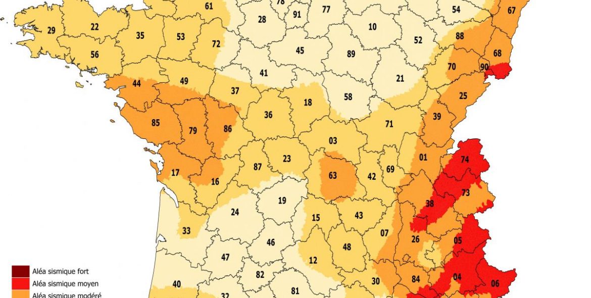 Verre profilé en zone sismique