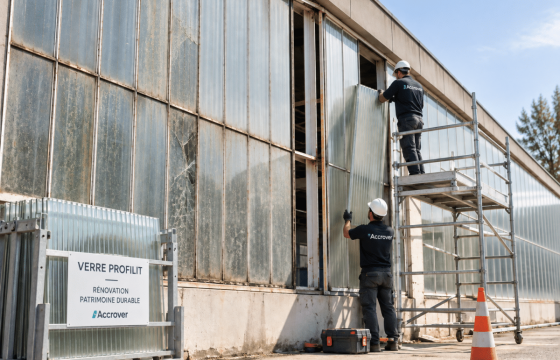 Rénovation de façade Reglit : comment réhabiliter un vitrage existant ?
